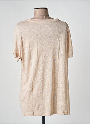 T-shirt coupe droite manches courtes rose JARDIN PRIVÉ femme