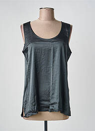 Top stretch sans manche gris HUMILITY femme