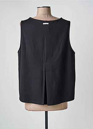 Top stretch sans manche noir HUMILITY femme