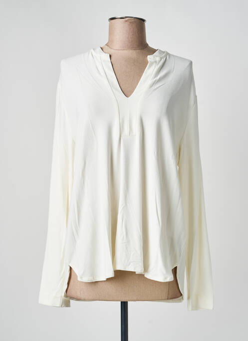 T-shirt manches longues manches longues beige GUITARE femme