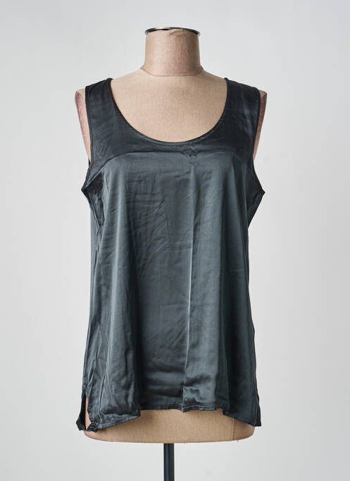 Top stretch sans manche gris HUMILITY femme