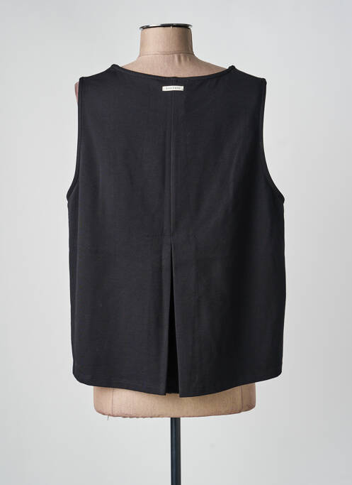 Top stretch sans manche noir HUMILITY femme