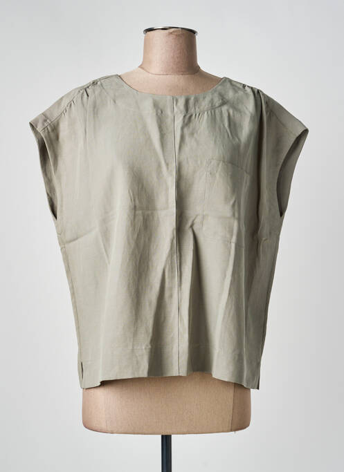 Top manches courtes manches courtes vert MOS MOSH femme