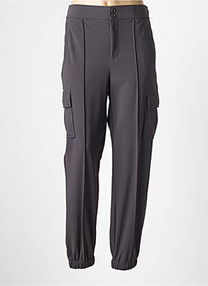 Pantalon cargo tissage popeline taille normale gris MOS MOSH femme
