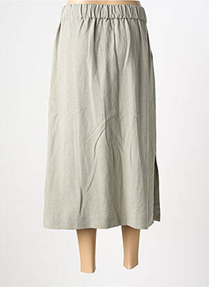 Jupe longue coupe droite vert MOS MOSH femme