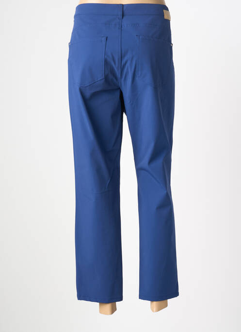 Pantalon 7/8 stretch taille normale bleu RAFFAELLO ROSSI femme