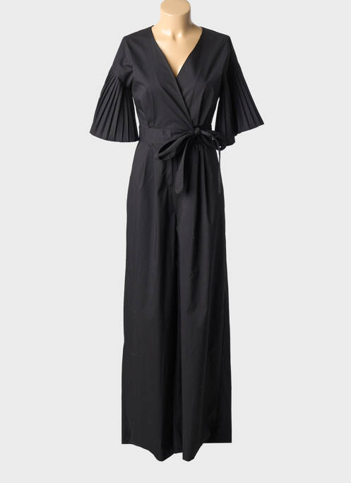 Combi-pantalon manches courtes manches courtes noir B.YU femme