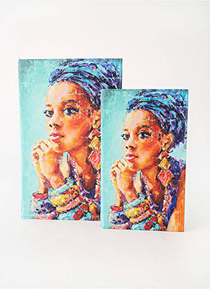 Divers maison  bleu ORIENTAL femme