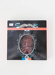 Collants imprimé fantaisie bleu MARIE ANTOILETTE femme