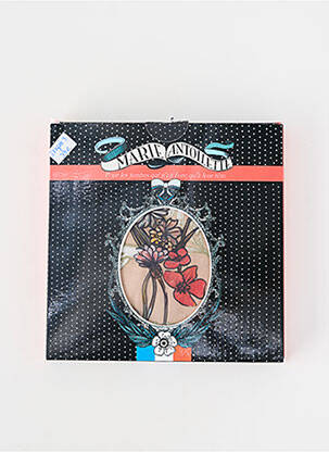 Collants imprimé fantaisie beige MARIE ANTOILETTE femme