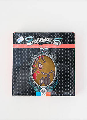 Collants imprimé fantaisie vert MARIE ANTOILETTE femme