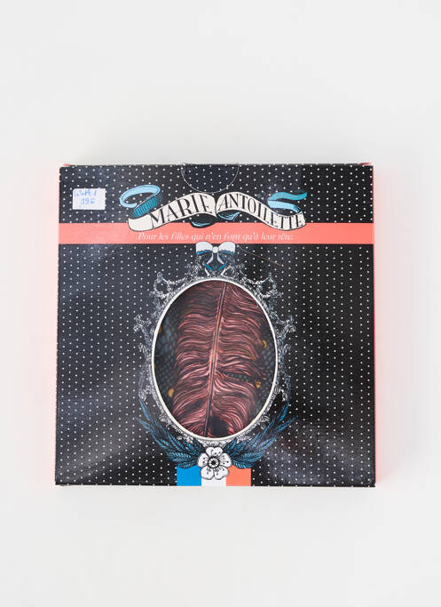 Collants imprimé fantaisie bleu MARIE ANTOILETTE femme