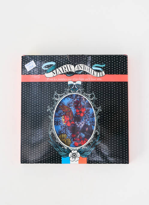 Collants stretch bleu MARIE ANTOILETTE femme