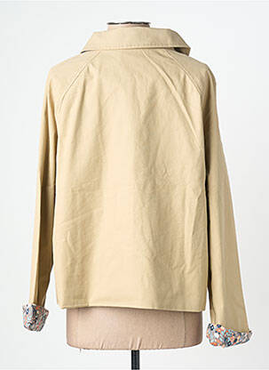 Veste casual coupe droite beige SOFTY femme