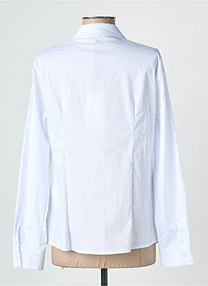 Chemisier coupe cintrée manches longues blanc PAKO LITTO femme