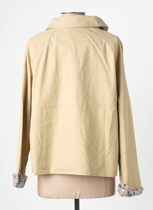 Veste casual coupe droite beige SOFTY femme