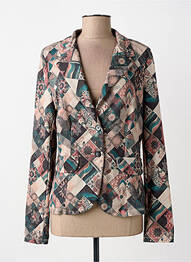 Blazer coupe cintrée beige PAKO LITTO femme