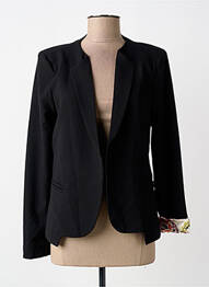 Veste casual col rond noir PAKO LITTO femme