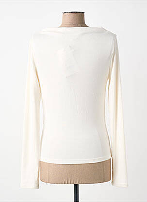 T-shirt manches longues manches longues blanc GRACE & MILA femme
