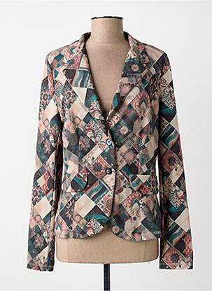 Blazer coupe cintrée beige PAKO LITTO femme