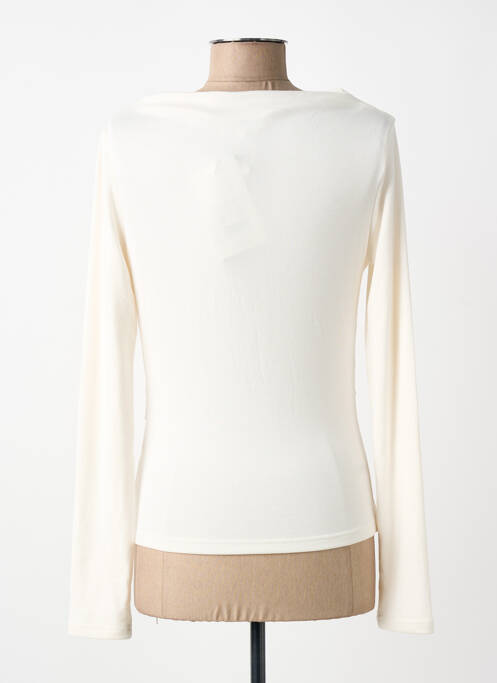 T-shirt manches longues manches longues blanc GRACE & MILA femme