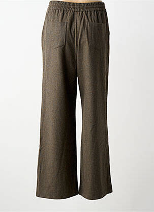 Pantalon droit taille élastique gris SEE U SOON femme