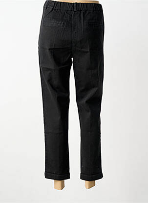 Pantalon droit taille élastique noir PAKO LITTO femme