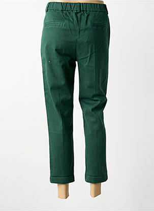 Pantalon droit taille élastique vert fonce PAKO LITTO femme