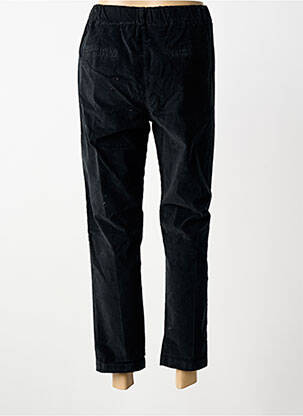 Pantalon droit taille élastique noir PAKO LITTO femme
