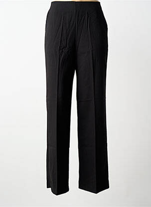 Pantalon droit taille élastique noir GRACE & MILA femme