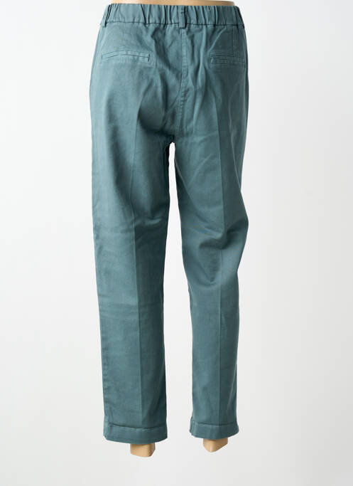 Pantalon droit taille élastique bleu PAKO LITTO femme