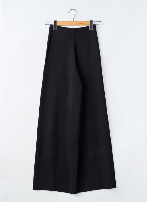 Pantalon flare taille élastique noir GRACE & MILA femme