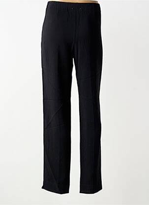 Pantalon droit stretch taille normale noir FORTE-FORTE femme