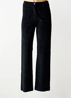 Pantalon droit stretch taille normale noir MOMONI femme