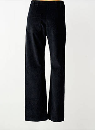 Pantalon droit stretch taille normale noir MOMONI femme