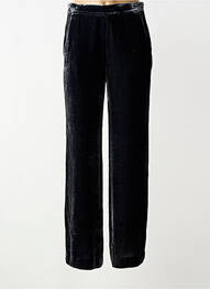 Pantalon droit taille normale taille normale bleu MALIPARMI femme