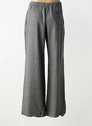 Pantalon large fermeture zippée sous rabat boutonné taille normale gris PHISIQUE DU ROLE femme