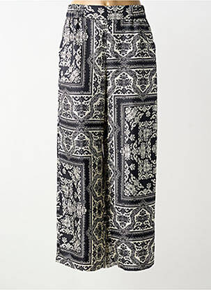 Pantalon large taille normale taille normale noir MOMONI femme