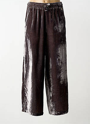 Pantalon large taille normale taille normale vert SOUVENIR femme