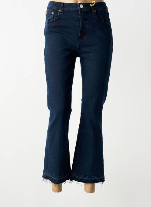 Jean coupe flare stretch taille normale bleu CLOSED femme