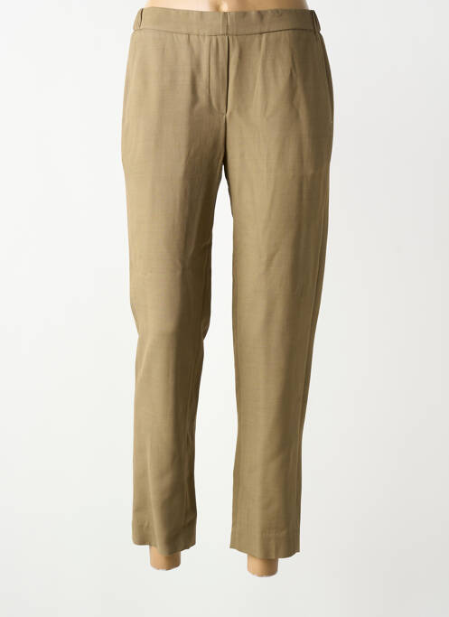 Pantalon 7/8 taille élastique taille normale vert DIEGA femme