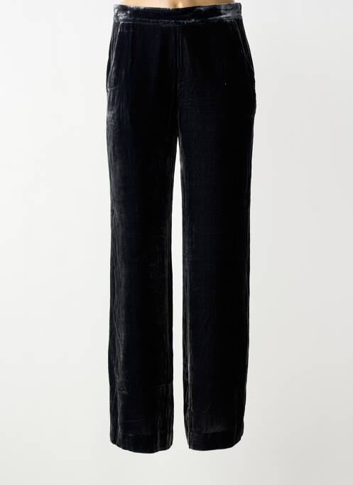 Pantalon droit taille normale taille normale bleu MALIPARMI femme