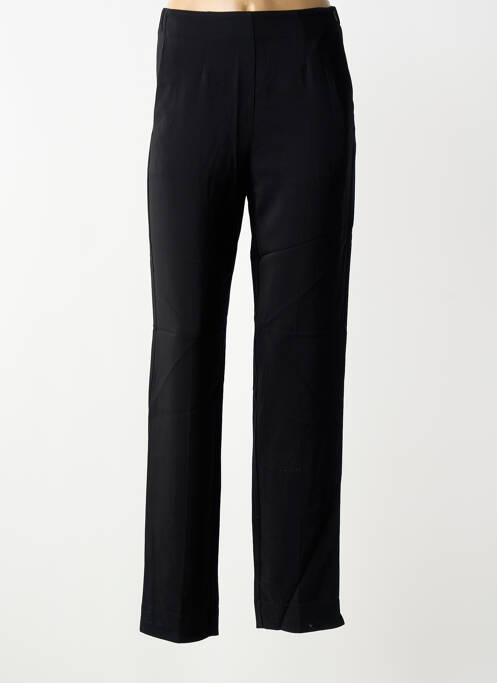 Pantalon droit stretch taille normale noir FORTE-FORTE femme