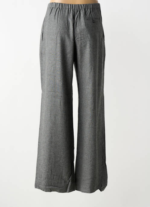 Pantalon large fermeture zippée sous rabat boutonné taille normale gris PHISIQUE DU ROLE femme