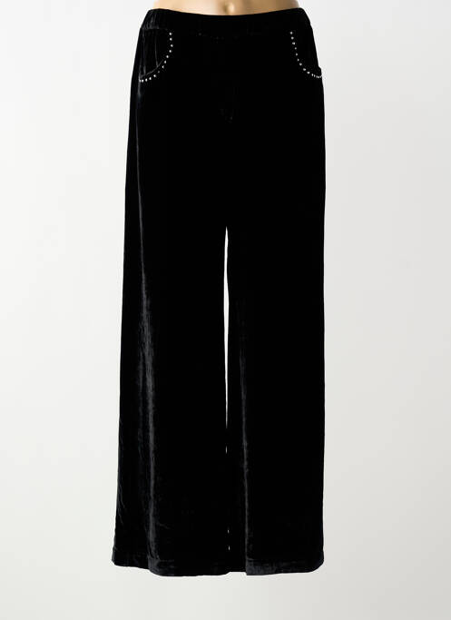 Pantalon large taille normale taille normale noir DIEGA femme
