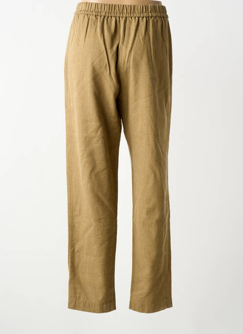 Pantalon large taille normale taille normale vert FORTE-FORTE femme