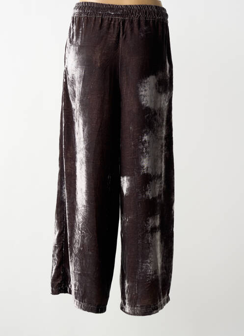 Pantalon large taille normale taille normale vert SOUVENIR femme