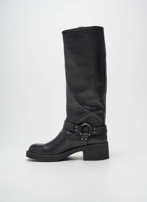 Bottes talon bas talon de 4 à 6cm noir COCO ET ABRICOT femme