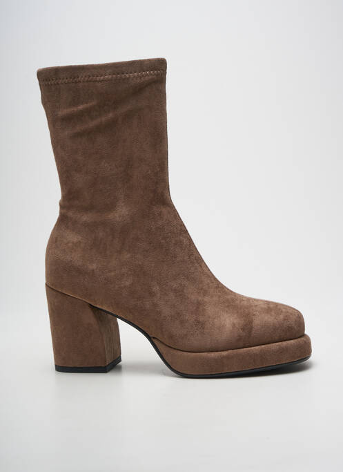 Bottines/boots talon bottier talon de 7 à 9cm marron NOA HARMON femme