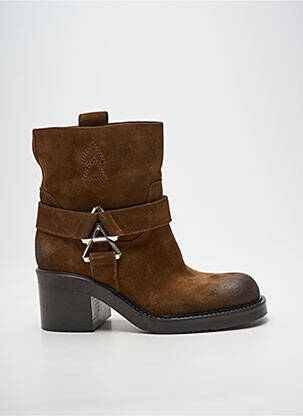 Bottines/boots talon bottier talon de 4 à 6cm marron ELENA IACHI femme